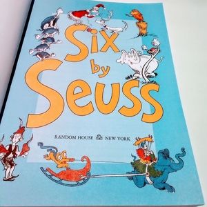 Vintage 1991 Six by Dr. Suess Hardcover Treasury of 6 Classics Illustrated Overs